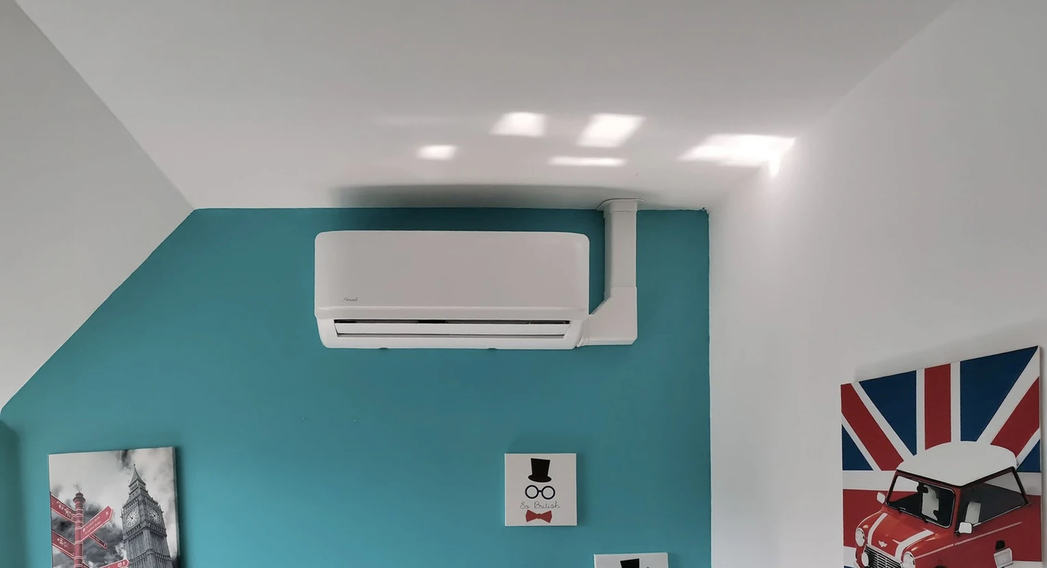 grande système de chauffage moderne - pompe à chaleur
